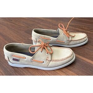 Sebago Women's Docksides Taupe Loafers B500022 Size 10 New With Box Shoes